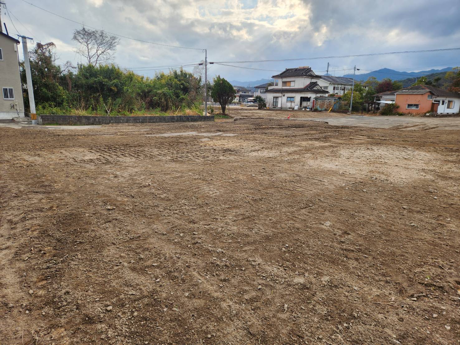 解体工事の施工後の写真